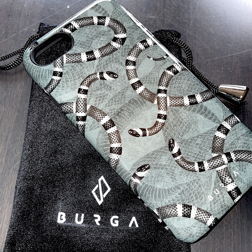 BURGA iphone 8 case BRAND NEW/ NEVER USED